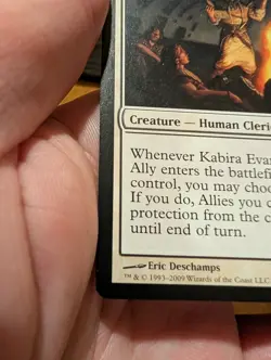 Magic: The Gathering Kabira Evangel Rare Zendikar Creature White Regular - Image 5