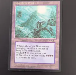 Wizards of the Coast Lake of the Dead Alliances Rare Land Regular Pete Venters - Image 1