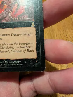 Magic: The Gathering Attrition Rare Urza's Destiny Enchantment Black 1999 Fisch… - Image 4