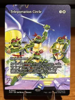 Teleportation Circle (Borderless) Mythic MTG Ninja Turtles - Image 1