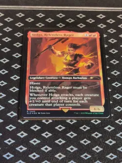 Holga, Relentless Rager / Jurin, Leading the Charge *FOIL* (SLD) 1240 NM MTG - Image 1