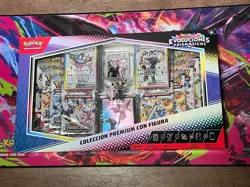 Pokemon TCG Prismatic Evolutions Premium Collection Figure Spanish SEALED NEW - Image 3