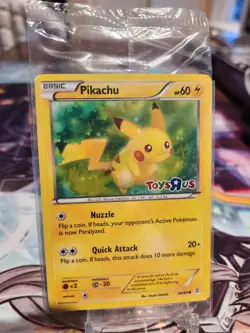 Pikachu 26/83 Toys R Us Promo Holo Stamped Pokemon Card (SEALED) - Image 1