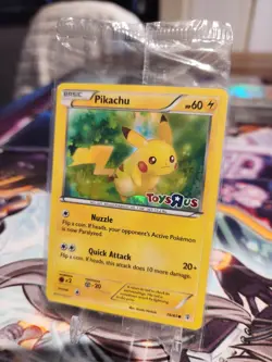 Pikachu 26/83 Toys R Us Promo Holo Stamped Pokemon Card (SEALED) - Image 2
