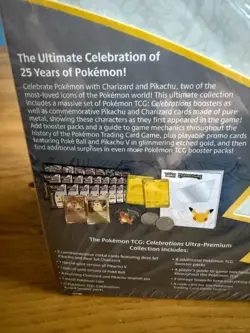 Pokemon 25th Anniversary Celebrations Ultra Premium Collection SEALED - Image 3