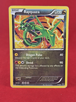2012 Pokemon Black & White Dragon Vault RAYQUAZA Holo Card 11/20 MP - Image 1