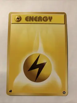 Japanese Pokemon Bulbasaur Intro Video Deck Lightning Electric ENERGY (14) Card - Image 1