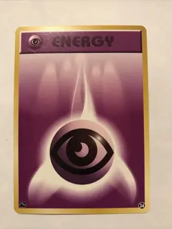 1999 Pokemon Japanese Bulbasaur Deck 24 Psychic Energy Card - Image 1