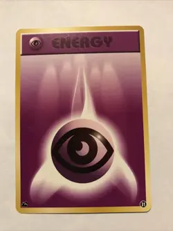 Japanese Pokemon Bulbasaur Intro Video Deck PSYCHIC ENERGY (31) Card - Image 1