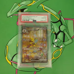 PSA 10 Alakazam ex 203 203/165 Sv2a: Pokemon Card 151 Holo Japanese JP - Image 1