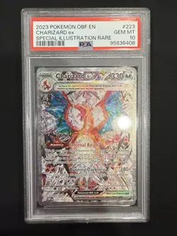 2023 Pokemon Obsidian Flames Charizard EX Special Illustration Rare - Image 1