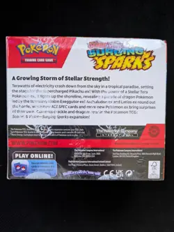 Pokemon TCG Surging Sparks Booster Display Box (36 Packs) - Factory Sealed - Image 4