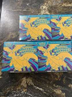 Pokemon Mega Evolution Ascended Heroes ETB New Unopened 5X Factory Sealed - Image 4