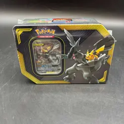 Pokemon TCG Pikachu & Zekrom Tag Team GX Tin Sealed - Image 1