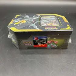 Pokemon TCG Pikachu & Zekrom Tag Team GX Tin Sealed - Image 4
