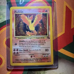 1999 Pokemon Fossil Moltres #12/62 - Image 1
