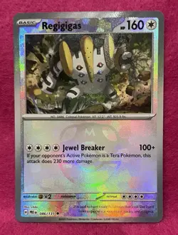 💎Regigigas (Poke Ball Pattern) 086/131 Prismatic Evolutions Holo Pokemon TCG💎 - Image 2