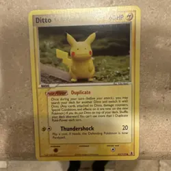 Pokemon Ditto EX Delta Species 63/113 Basic 60HP Thundershock Common English - Image 1