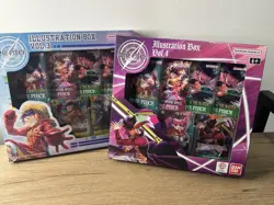 One Piece TCG: Illustration Box Volume 3 & 4 - Lot Of Two (One Of Each) Unsealed - Image 1