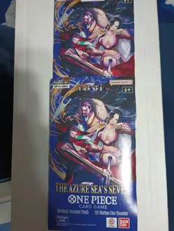 One Piece OP-14 Sleeved Booster 2 Pack Blister Packs Sealed - Image 1