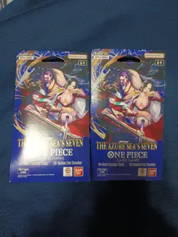 One Piece OP-14 Sleeved Booster 2 Pack Blister Packs Sealed Possible Manga! - Image 1