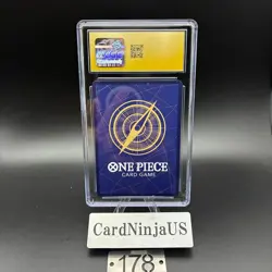 CGC PRISTINE 10 Tashigi ONE PIECE Japanese OP12-031 Championship L Promo 178 - Image 2