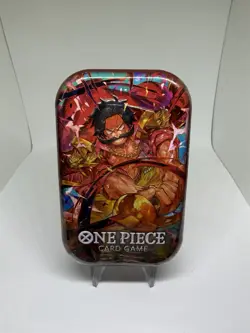 One Piece OP-10 Tin Pack Set Vol 1 Sealed 2 Packs + DON Gol.d.roger - Image 1