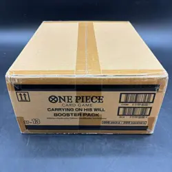 One Piece TCG English OP-13 Carrying On His Will Booster Box Case SEALED - Image 1