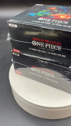 Lot of (2) One Piece EN OP-06 Wings of the Captain Booster Boxes Sealed - Image 2
