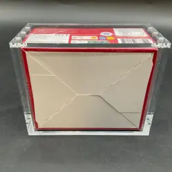 One Piece English Carrying On His Will Booster Box Sealed w/ Acrylic Case - Image 2