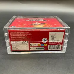 One Piece English Carrying On His Will Booster Box Sealed w/ Acrylic Case - Image 3