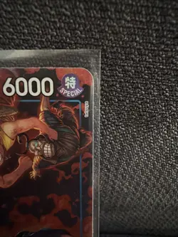 Portgas D. Ace One Piece OP08-052 TR Treasure Rare Alternative Art Royal Blood - Image 2