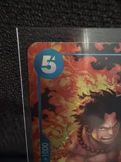 Portgas D. Ace One Piece OP08-052 TR Treasure Rare Alternative Art Royal Blood - Image 3