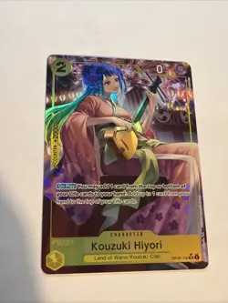 One Piece Kouzuki Hiyori OP06-106 SR Alt Art Wings of the Captain English - Image 1