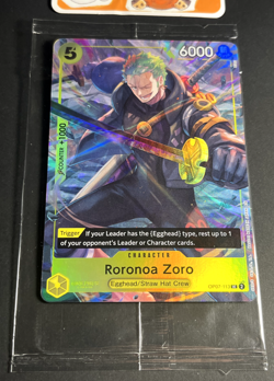 SEALED Roronoa Zoro (Illustration Box Vol.3) OP07-113 - One Piece Promo (OP-PR) - Image 1