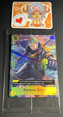 SEALED Roronoa Zoro (Illustration Box Vol.3) OP07-113 - One Piece Promo (OP-PR) - Image 2