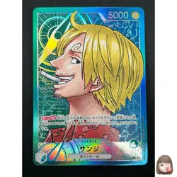 [NM] Sanji ONE PIECE Card Game Japanese OP02-026 Alt Ar Paramount War 1M70 - Image 1