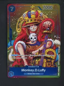 #5 2024 One Piece Promos Convention Exclusive Foil #043 Monkey D. Luffy - Image 1