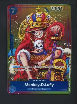 #4 2024 One Piece Promos Convention Exclusive Foil #043 Monkey D. Luffy - Image 1