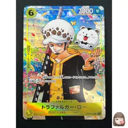 [NM] Trafalger Law ONE PIECE Japanese OP12-106 Gakuen Comic Promo 1M46 - Image 1