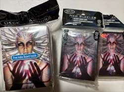 MTG 2 Packs Redeemer Card Sleeves&Deck Box Max Protect New Standard Size Cards - Image 4
