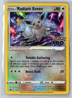 Radiant Eevee Holo Promo SWSH: Sword & Shield Promo Cards SWSH230 NM - Image 1