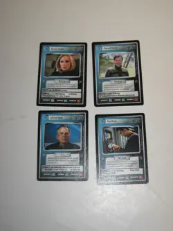 Lot of Star Trek CCG 1E First contact rare cards - Image 1