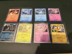 Pokemon Prismatic Evolutions Costco Mini Tins Cosmo Promo Cards (8 Cards Total) - Image 1