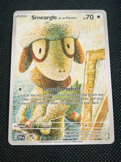 Smeargle Van Gogh Art ACG Display Card Pokemon Japanese - Image 1