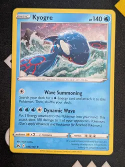 Kyogre - 036/159 - Pokemon Crown Zenith Sword & Shield Cosmos Holo Rare Card NM - Image 1