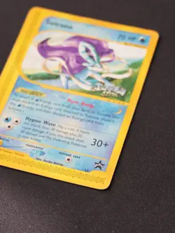 Suicune 53/53 WOTC Black Star Promo HP Pokemon Card - Image 3
