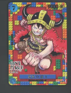 ONE PIECE Premium Card Collection ONE PIECE DAY 25 Japanese Luffy P-110 - Image 1