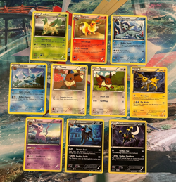 Pokemon Eeveelutions 10 card lot B&W Dark Explorers Umbreon 60,61 Espeon ++++ NM - Image 1