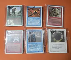 🔴🔵⚪⚫🟢 1994 MAGIC THE GATHERING REVISED HUGE LOT LIGHT TO HEAVY PLAYED CARDS - Image 1